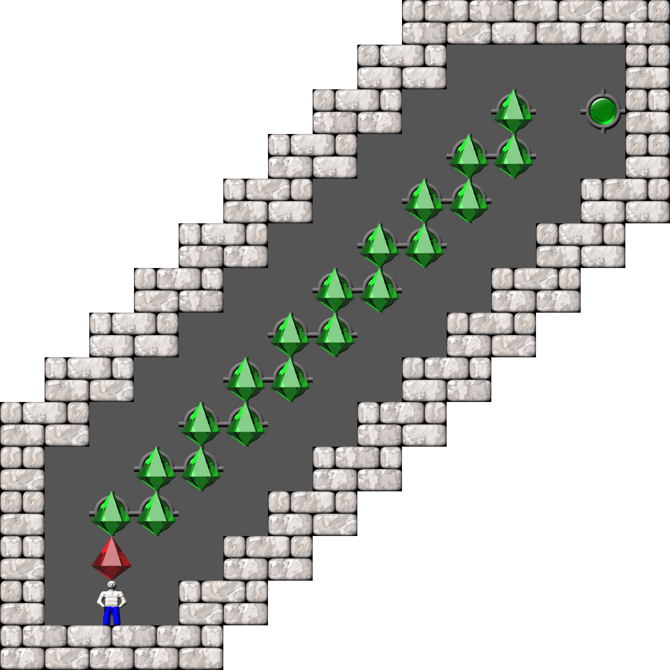 Sokoban Howards Second Sets Second Set level 35